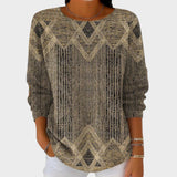 Margaret |  Blusa Vintage con Estampado