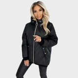 Belle | Chaqueta Acolchada de Invierno con Capucha