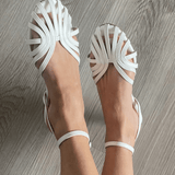 Julia | Sandalias Joyas Doradas