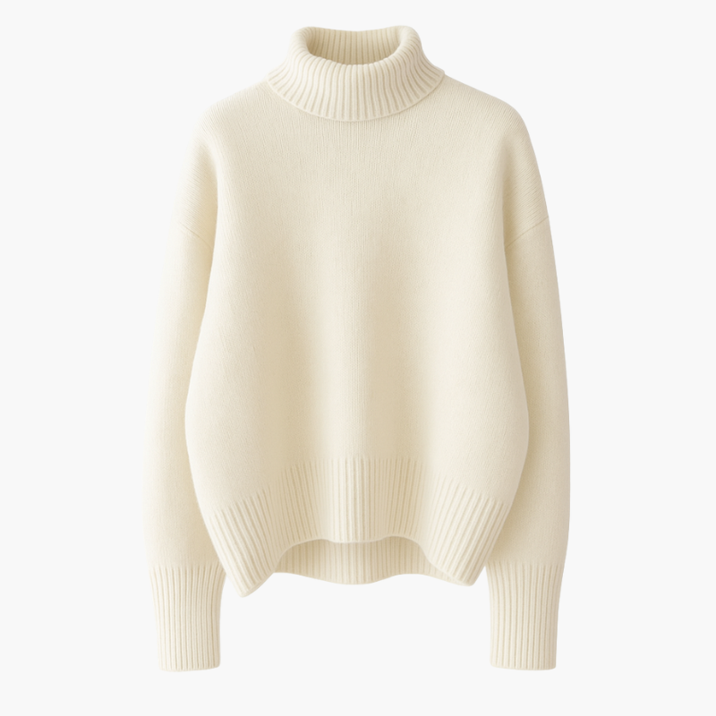 JERSEY SUAVE CON CUELLO ALTO