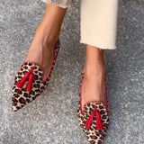 Nela™ | Mocasines de Leopardo