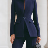 Adrielle Elegante conjunto de Blazer y Pantalón