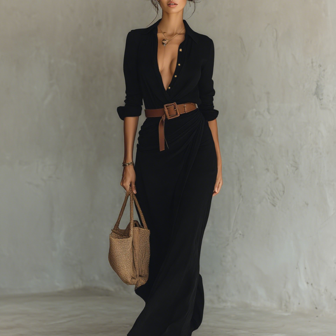 Victoria - Vestido largo casual