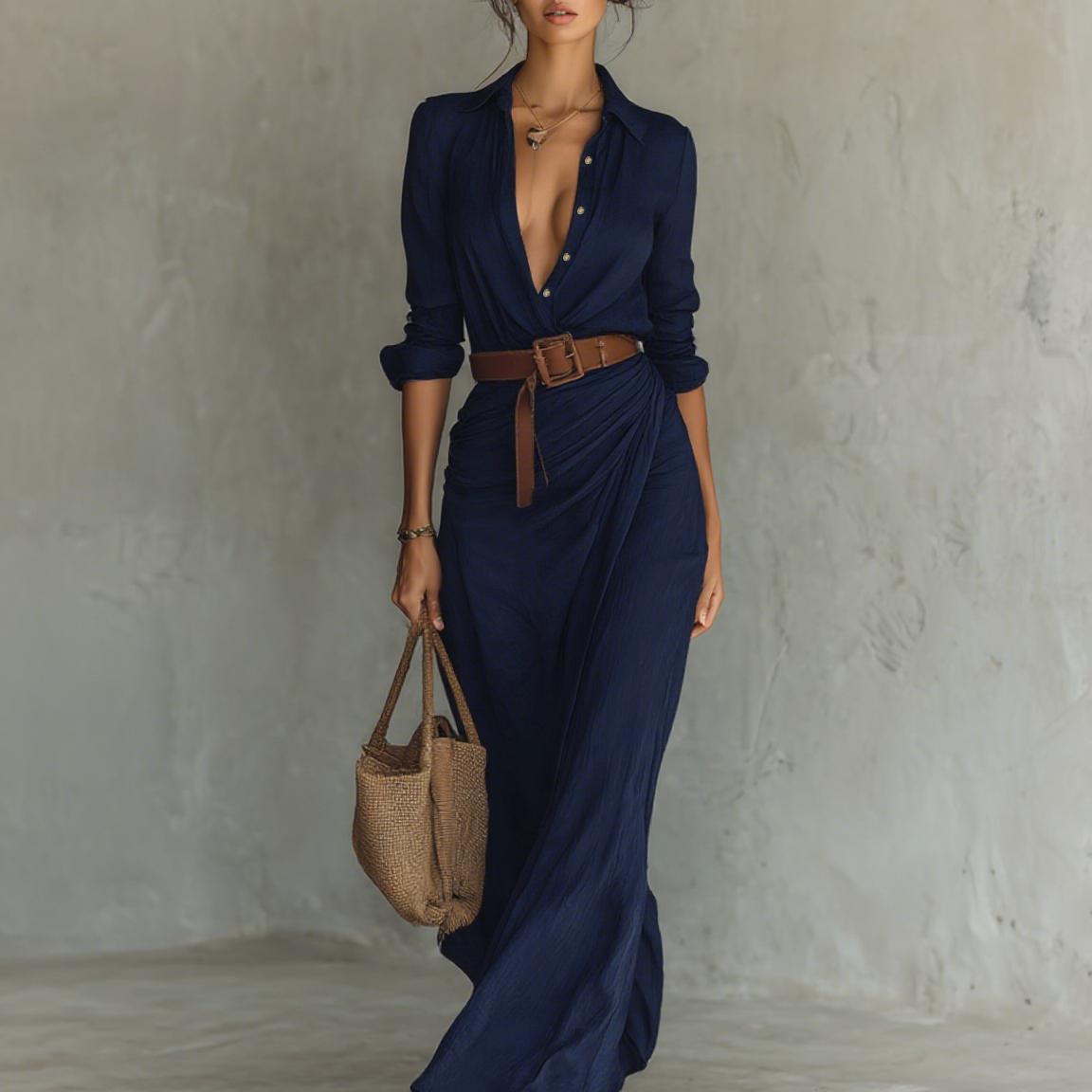 Victoria - Vestido largo casual