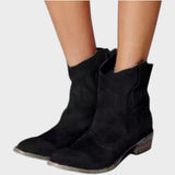 Mafalda | Botas de Cowboy de Gamuza