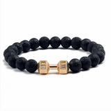 Pulsera de Aromaterapia con Piedras de Lava