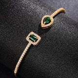 Pulsera Claudia de Esmeralda