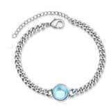Pulsera de Piedra de Luna Voz Interior