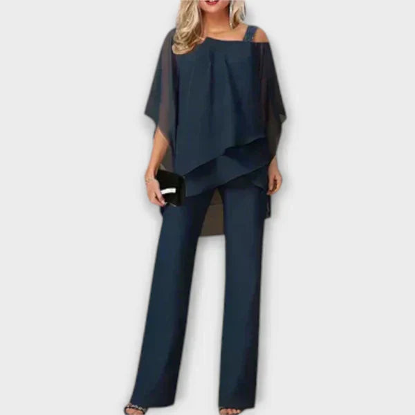 Alba - Conjunto de noche en chiffon