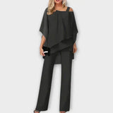 Alba - Conjunto de noche en chiffon