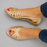Vega | Sandalias Doradas Luz de Verano