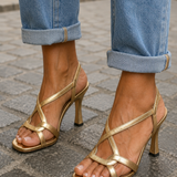 Alba | Sandalias Doradas Encanto Verano