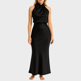 Chantal | Elegante Vestido de Satén