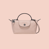 MINI BOLSO DE PIEL LONGCHAM | ROSA