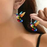Hermosa Collar con Golondrina y Pendientes de Regalo – Oferta por Tiempo Limitado