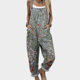 Carmen | Mono Estampado Floral de Tirantes Cómodo
