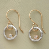 Pulseras retro en oro y plata con zirconio