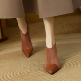 Veronica | Tacones de Cuero Genuino