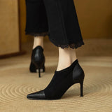 Veronica | Tacones de Cuero Genuino