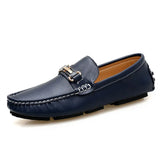 Mocasines de piel auténtica