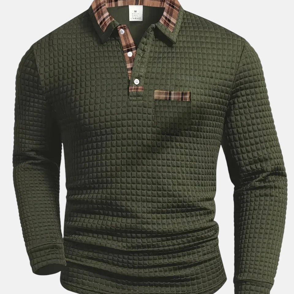 BEEKMAN | POLO CON DISEÑO DE CUADROS