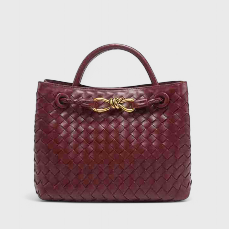 Bolsa Diaria Tejida Índigo