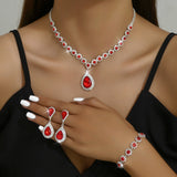 Conjunto de Tres Piezas de Joyas para Novias