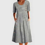 Carmen | Vestido Midi a Rayas