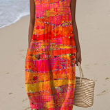 Faye - Vestido Midi Atardecer