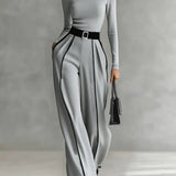 Paula | Conjunto elegante con detalle de contraste