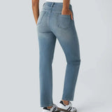 PANTALONES ELÁSTICOS Y CÓMODOS DE CINTURA ALTA