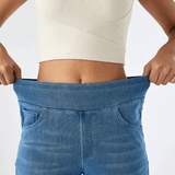 PANTALONES CÓMODOS CON CINTURA ELÁSTICA