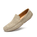 Mocasines elegantes de ante de primera calidad