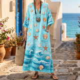 Vestido caftán "Marina" – Inspiración Marina Tropical