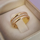 Juana - Anillo Vintage con Zircón Engastado