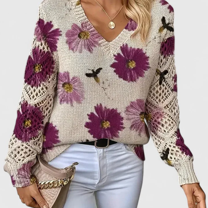 Aurélia Elegante Trucha con Postre de Flores