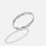 Anillo Giratorio de Plata 18K Infinidad