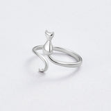 Anillo de Plata Gato de Medianoche