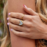 'Corazón Puro' Anillo de Oro