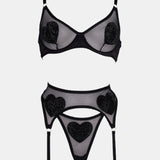 Conjunto Valentina Heart Noir
