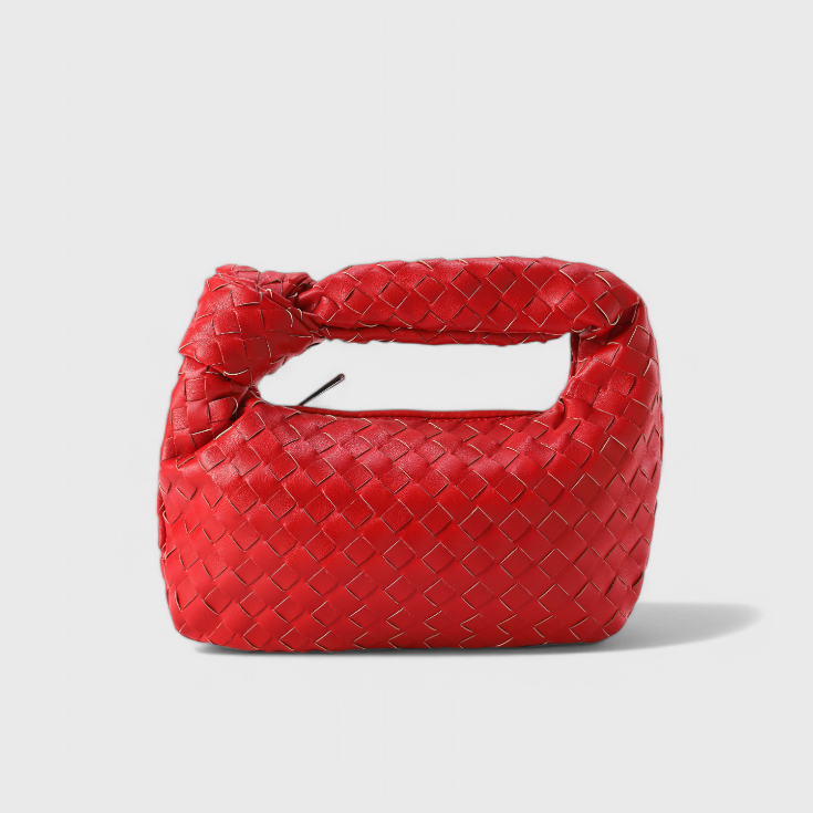 Sage Bolso Satchel Mini Woven
