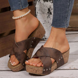 Oakley – Sandalias Cuña Boho