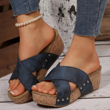 Oakley – Sandalias Cuña Boho